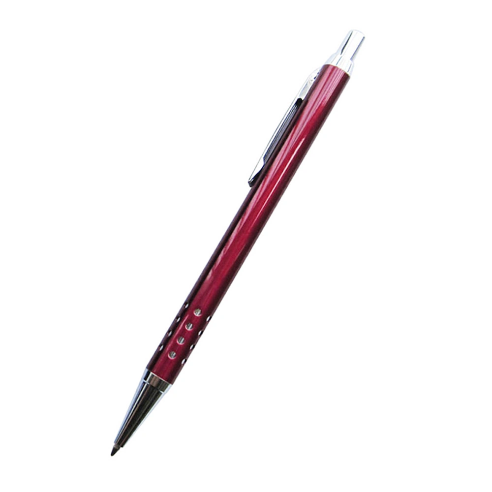 Office 24 Holes Aluminium Barrel Metal Ball Pen Ballpoint Pen